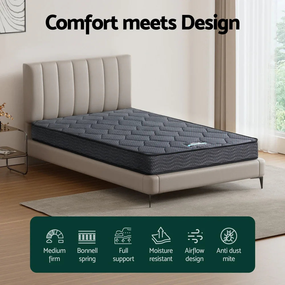 16cm Mattress Giselle Bonnell Spring Single - Mekamart Australia