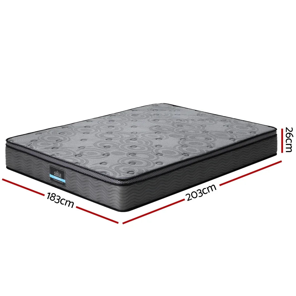 26cm Mattress Bed Giselle King - Mekamart Australia