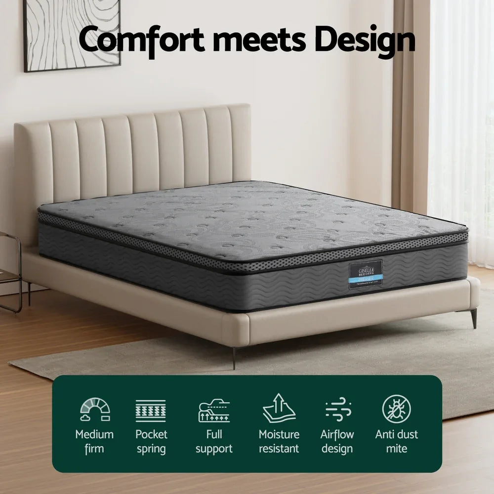 26cm Mattress Bed Giselle King - Mekamart Australia