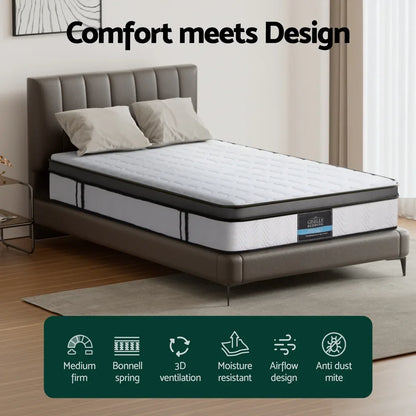 Giselle Mattress Cool Gel Foam 25cm King Single - Mekamart Australia