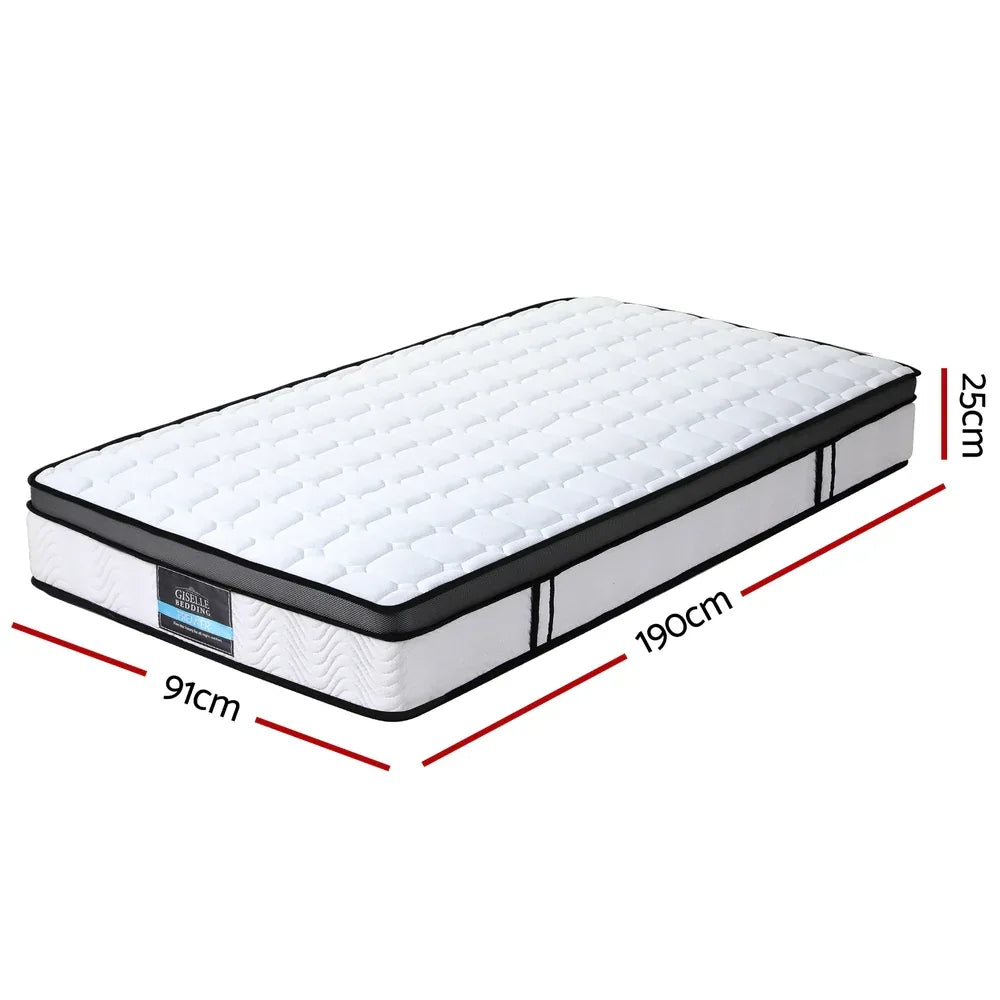 Giselle Mattress Cool Gel Foam 25cm Single - Mekamart Australia
