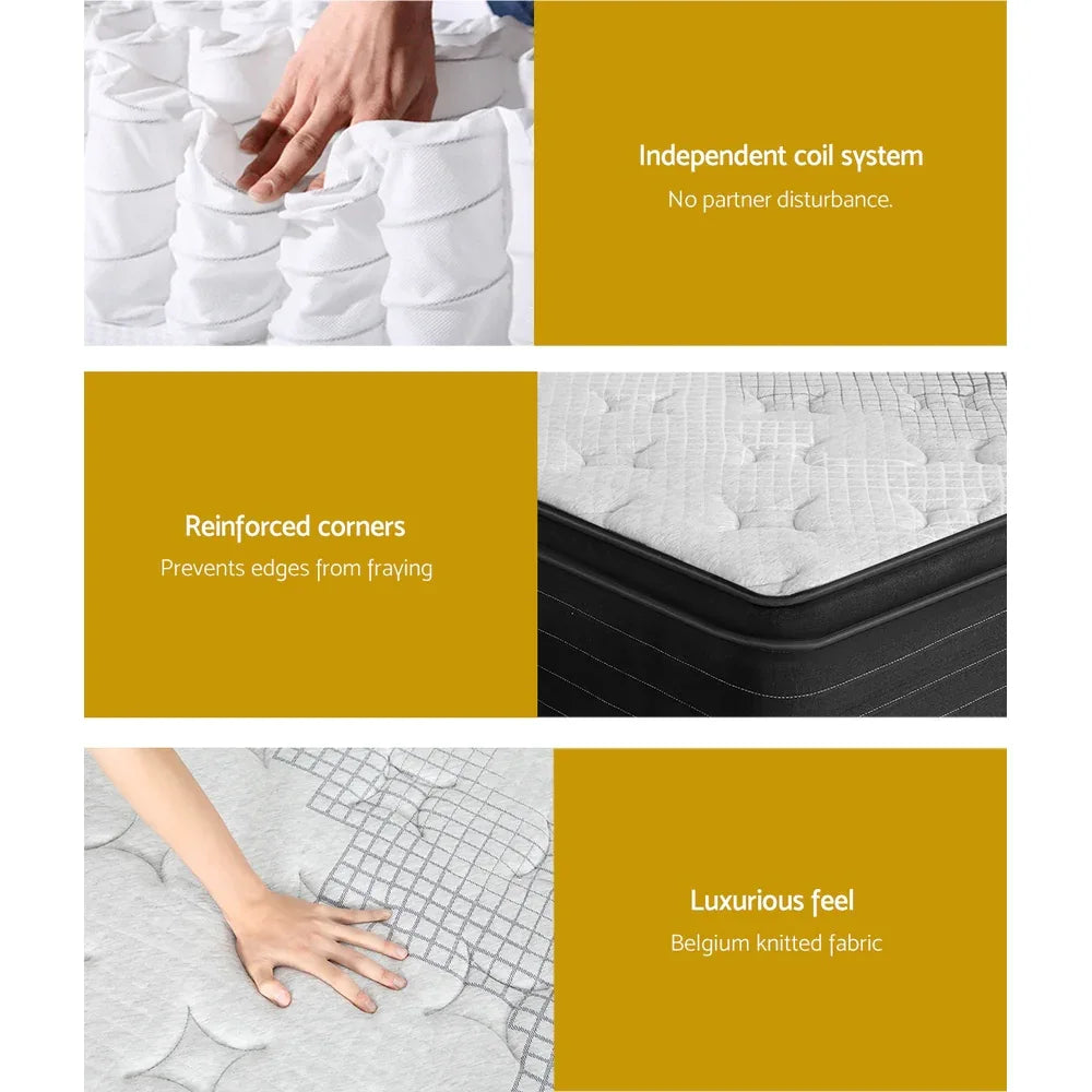 Giselle Bedding 32cm Mattress Extra Firm King - Mekamart Australia