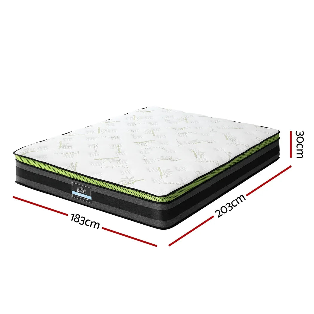 Giselle Mattress Cool Gel Foam 30cm King - Mekamart Australia