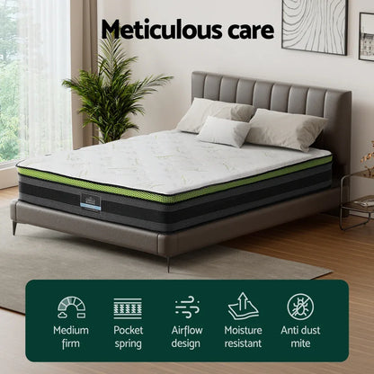 Giselle Mattress Cool Gel Foam 30cm King - Mekamart Australia