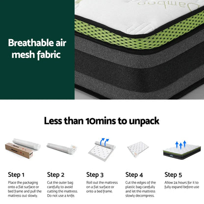 Giselle Mattress Cool Gel Foam 30cm Single - Mekamart Australia