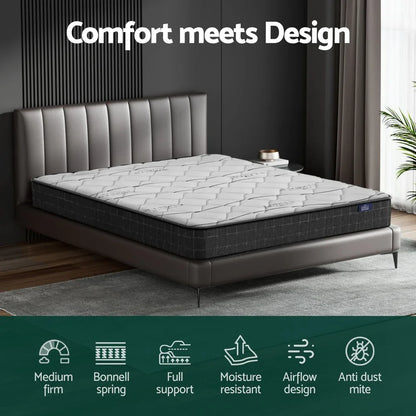 Giselle Bedding 16cm Mattress Medium Firm King - Mekamart Australia