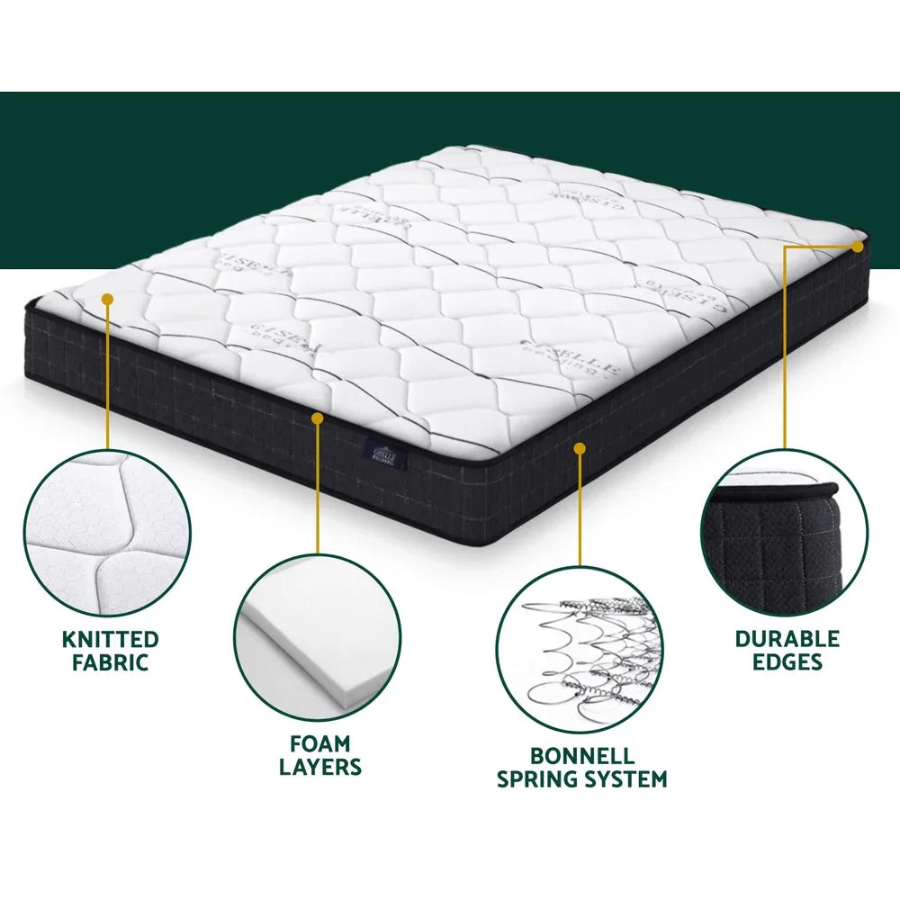 Giselle Bedding 16cm Mattress Medium Firm King - Mekamart Australia