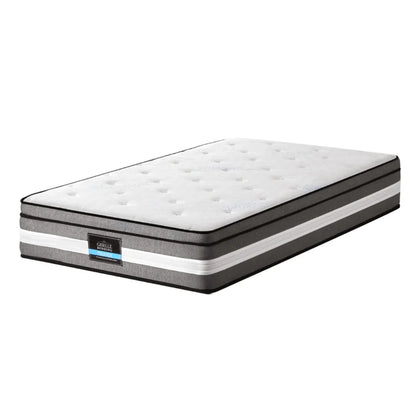 Giselle Bedding 30cm Mattress Gel Foam Pocket Spring King Single - Mekamart Australia