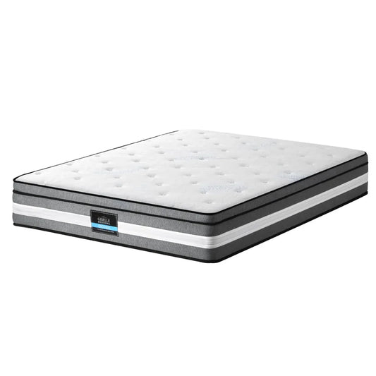 Giselle Bedding 30cm Mattress Gel Foam Pocket Spring Queen - Mekamart Australia