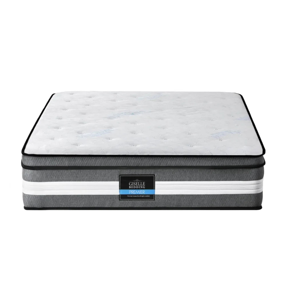 Giselle Bedding 30cm Mattress Gel Foam Pocket Spring Single - Mekamart Australia