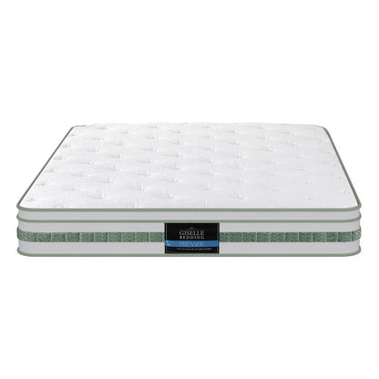 20cm Giselle Mattress King Green Tea Mattresses - Mekamart Australia