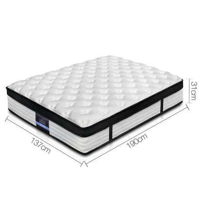 Giselle Bedding 31cm Mattress Euro Top Double - Mekamart Australia