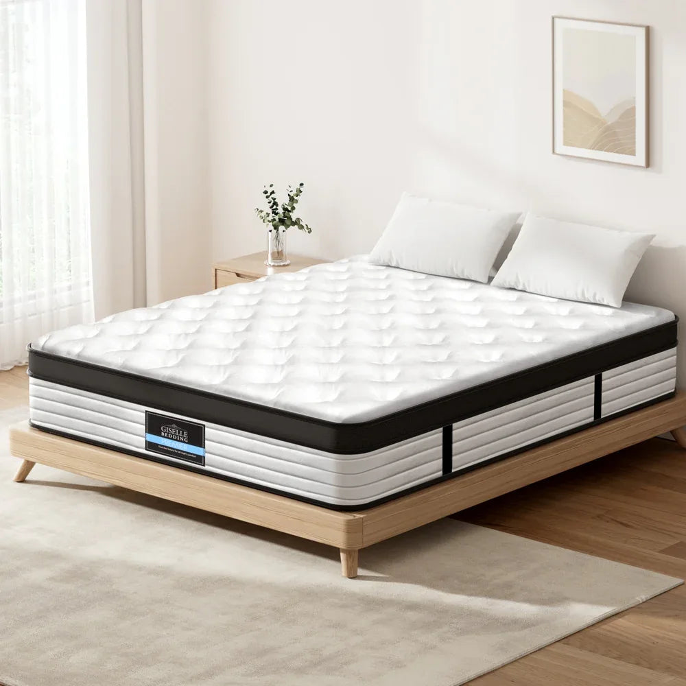 Giselle Bedding 31cm Mattress Euro Top King - Mekamart Australia