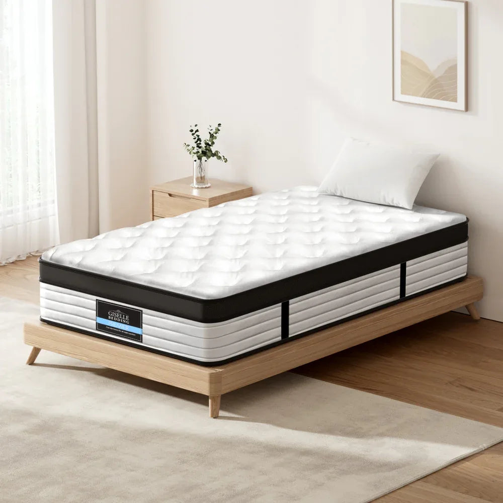 Giselle Bedding 31cm Mattress Euro Top Single - Mekamart Australia