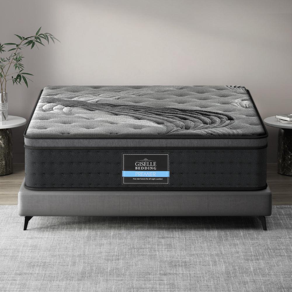 Giselle Bedding 34cm Mattress Bamboo Cover Double - Mekamart Australia