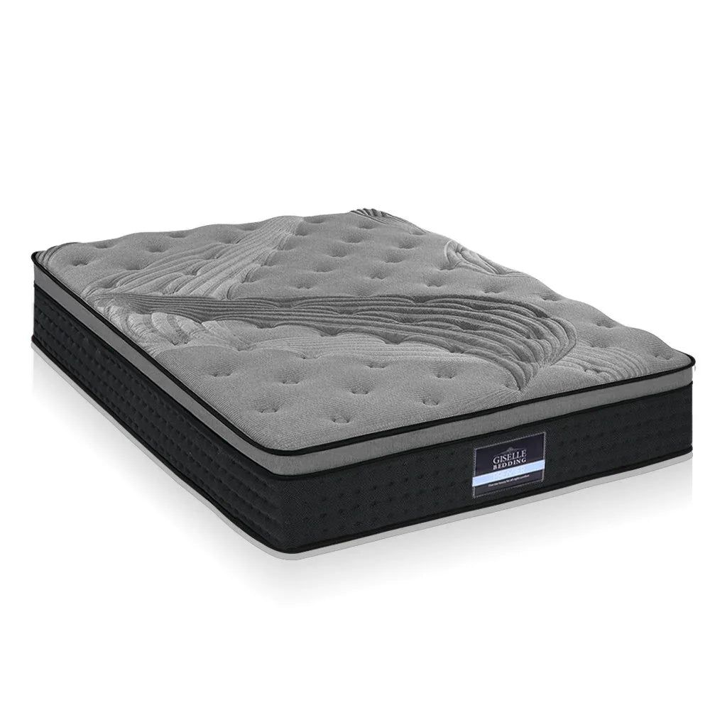 Giselle Bedding 34cm Mattress Bamboo Cover King - Mekamart Australia