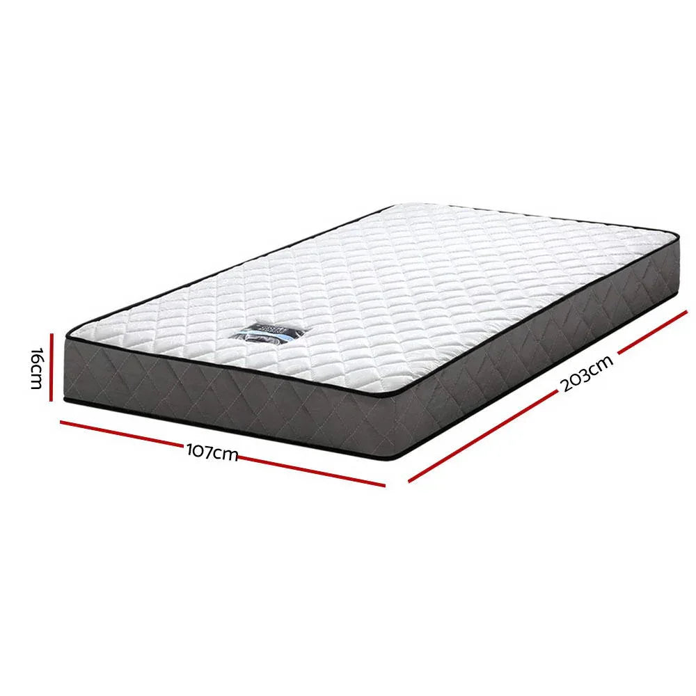 Giselle Bedding 16cm Mattress Tight Top King Single - Mekamart Australia