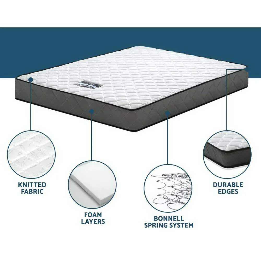 Giselle Bedding 16cm Mattress Tight Top King Single - Mekamart Australia