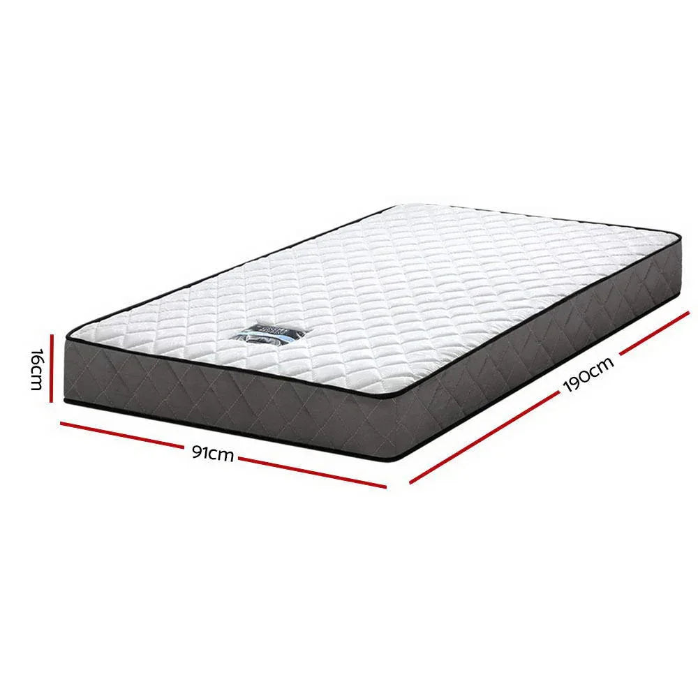 Giselle Bedding 16cm Mattress Tight Top Single - Mekamart Australia
