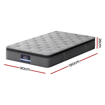 26cm Giselle Mattress Single Latex Foam Mattresses - Mekamart Australia