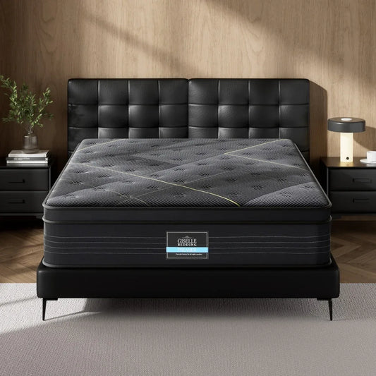 35cm Giselle Mattress Double Bed Bamboo Pocket Firm Foam - Mekamart Australia