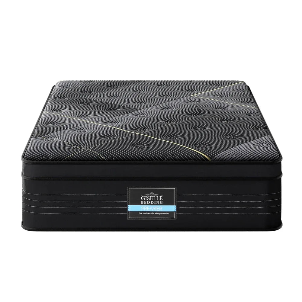 35cm Giselle Mattress King Single Bed Bamboo Pocket Firm Foam - Mekamart Australia