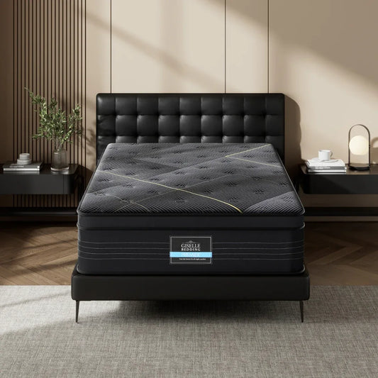 35cm Giselle Mattress Single Bed Bamboo Pocket Firm Foam - Mekamart Australia