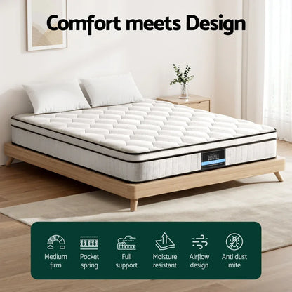 22cm Giselle Mattress Queen Size - Mekamart Australia