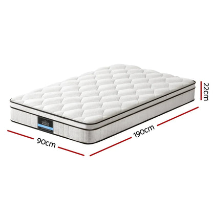 22cm Giselle Mattress Single Size - Mekamart Australia