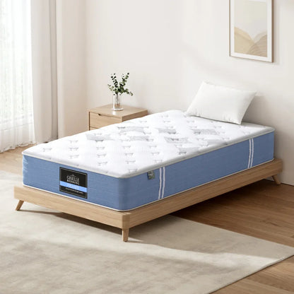 25cm Giselle Mattress Single Bed Pocket Spring Mattresses - Mekamart Australia