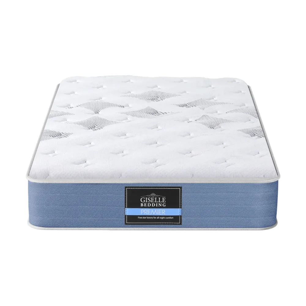 25cm Giselle Mattress Single Bed Pocket Spring Mattresses - Mekamart Australia