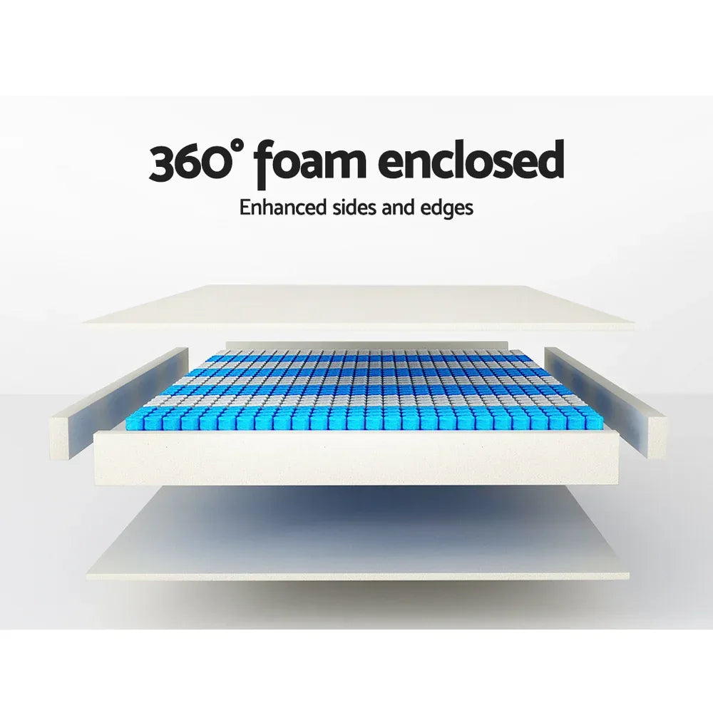 Giselle Bedding 35cm Mattress Bamboo Cover King - Mekamart Australia