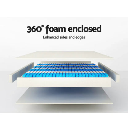 Giselle Bedding 35cm Mattress Bamboo Cover King - Mekamart Australia
