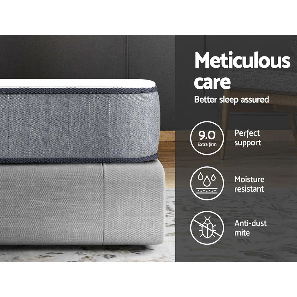 Giselle Bedding 23cm Mattress Extra Firm King Single - Mekamart Australia