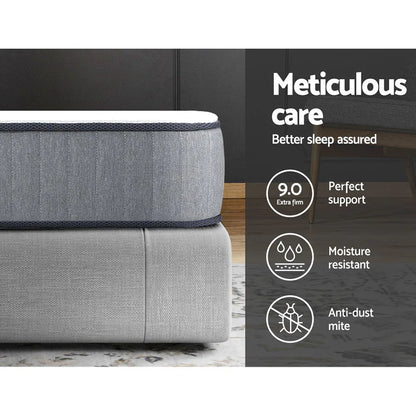 Giselle Bedding 23cm Mattress Extra Firm King Single - Mekamart Australia