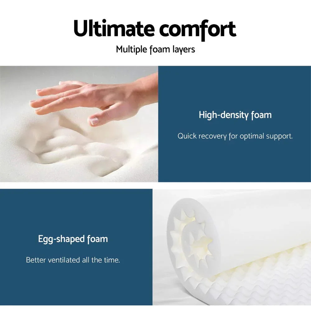 Giselle Bedding 28cm Mattress Super Firm King - Mekamart Australia