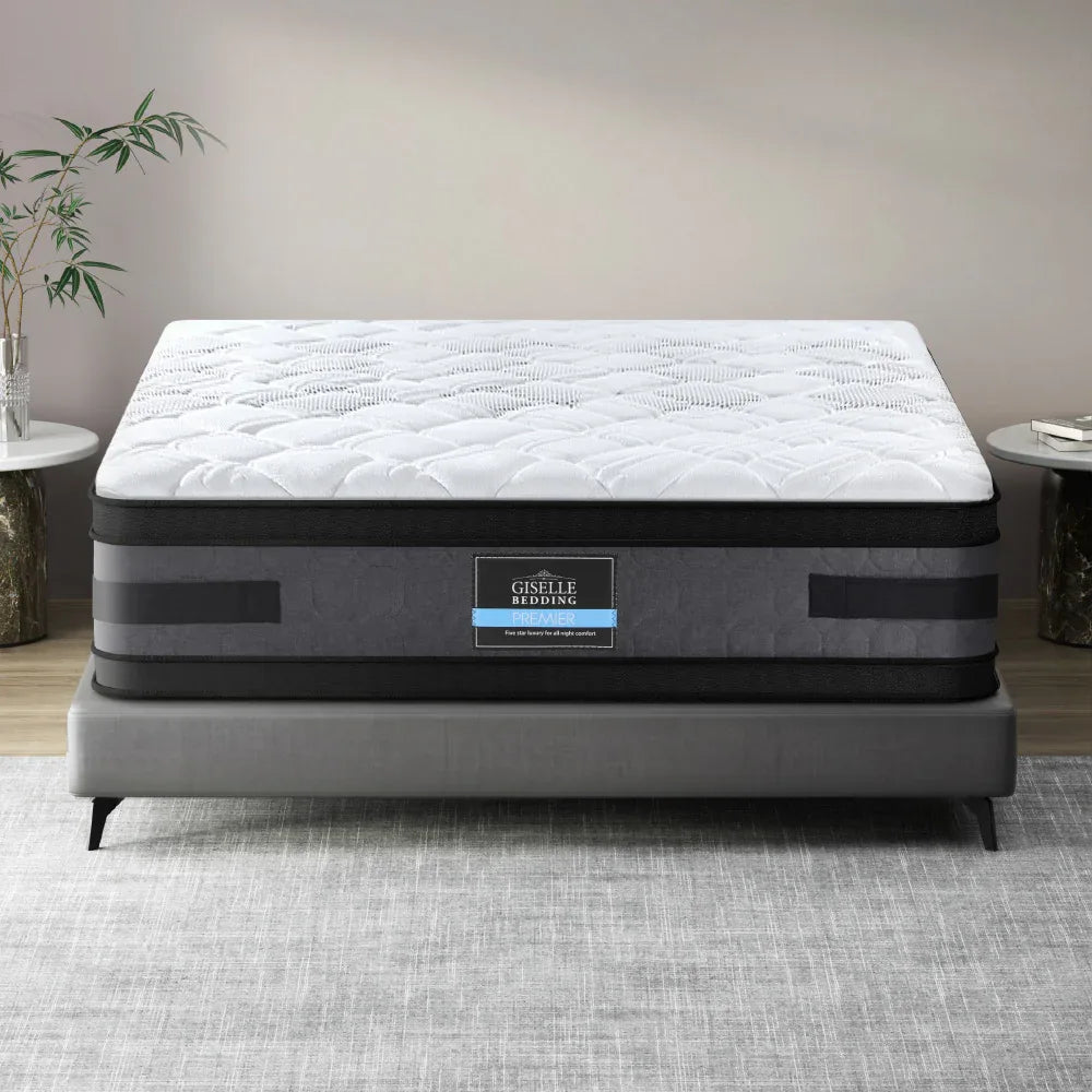 Giselle Bedding 36cm Mattress Cool Gel Memory Foam King - Mekamart Australia