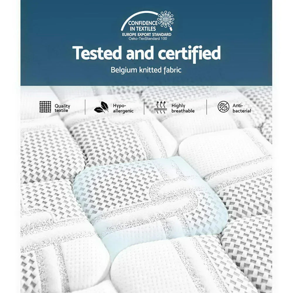 Giselle Bedding 36cm Mattress Cool Gel Memory Foam King - Mekamart Australia