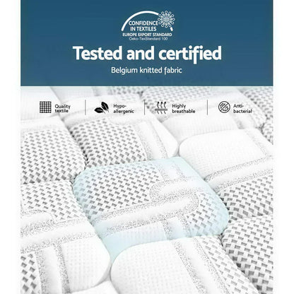 Giselle Bedding 36cm Mattress Cool Gel Memory Foam King - Mekamart Australia