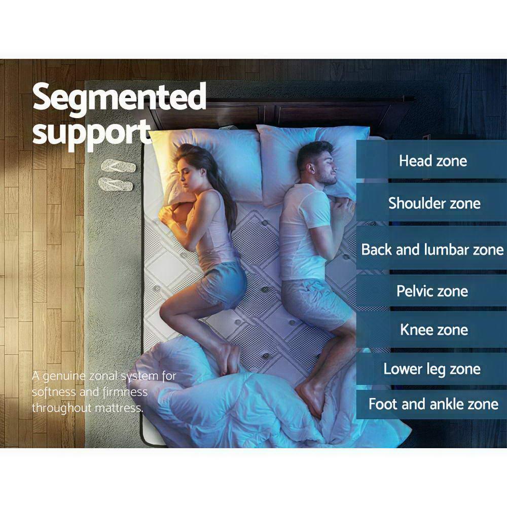 Giselle Bedding 36cm Mattress Cool Gel Memory Foam King - Mekamart Australia