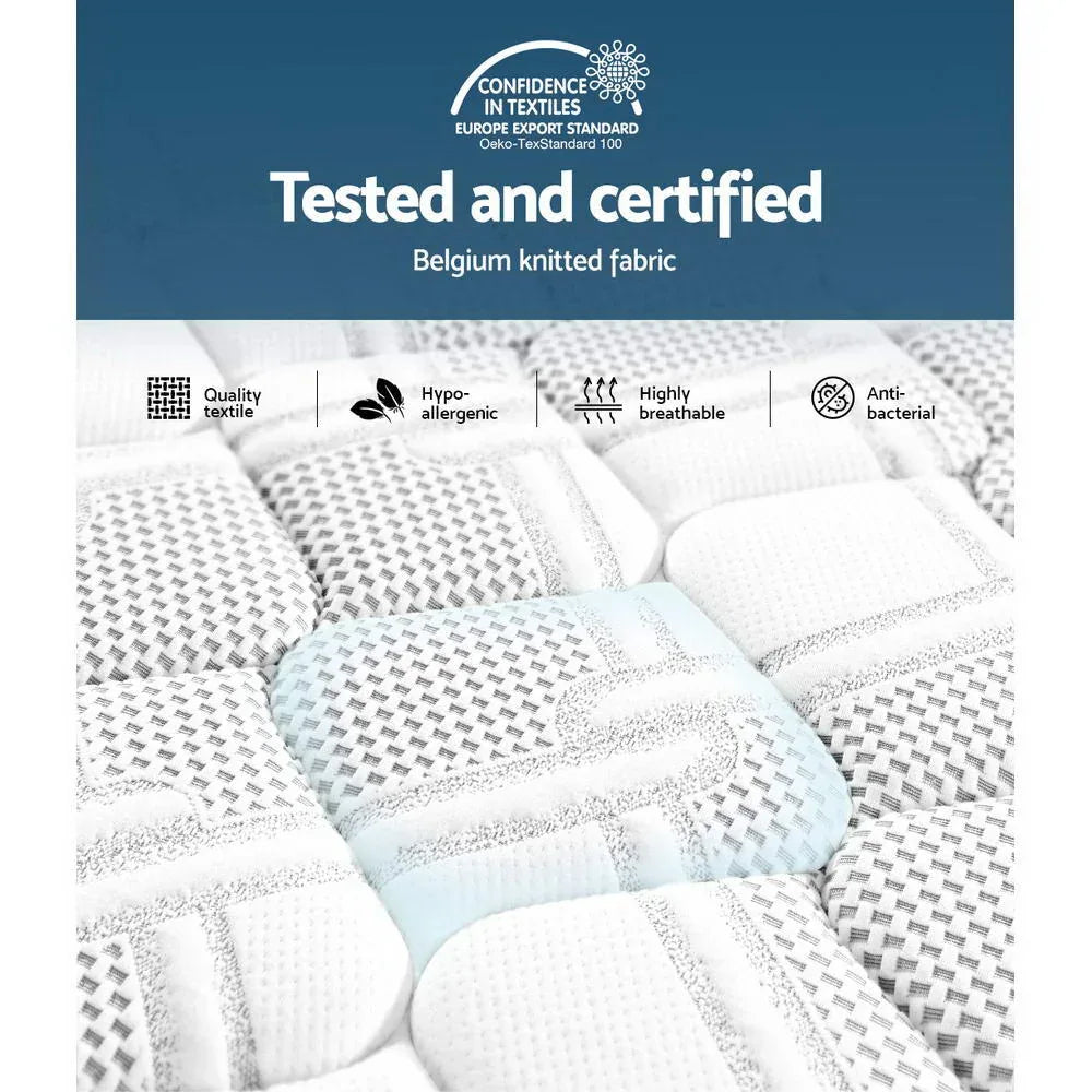 Giselle Bedding 36cm Mattress Cool Gel Memory Foam King Single - Mekamart Australia