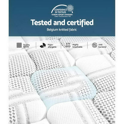 Giselle Bedding 36cm Mattress Cool Gel Memory Foam Single - Mekamart Australia