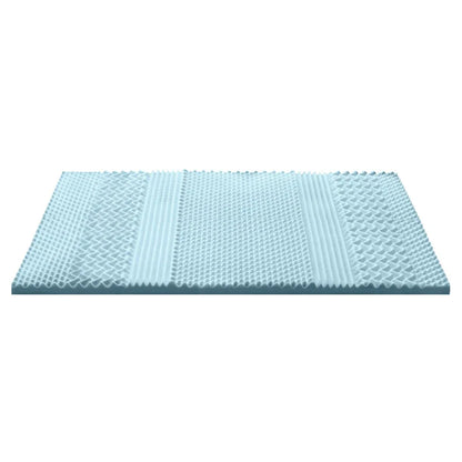 Giselle Memory Foam Mattress Topper 7-Zone 8cm King Single - Mekamart Australia