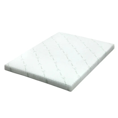Giselle Bedding Memory Foam Mattress Topper Cool Gel Bed Mat Bamboo 10cm Double - Mekamart Australia