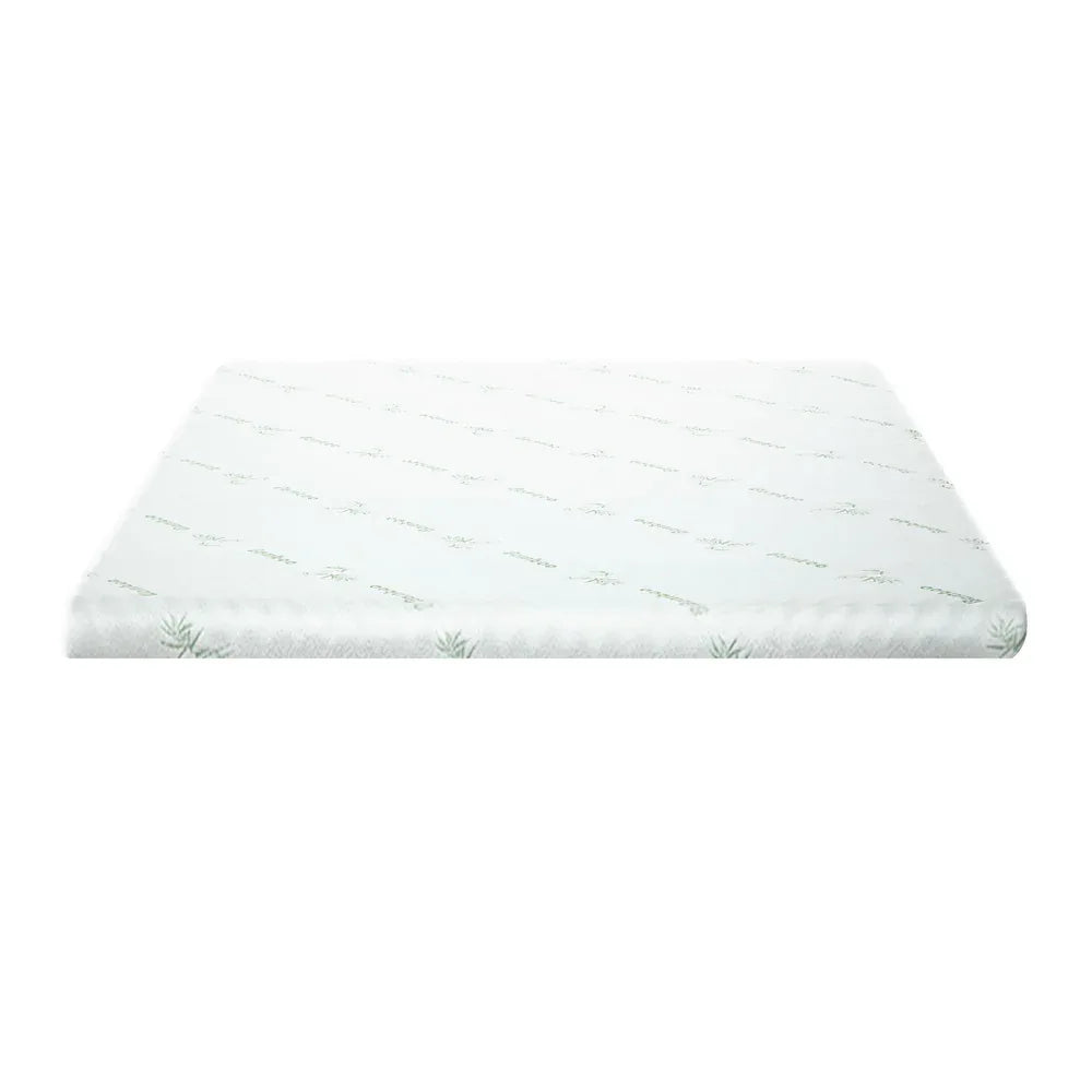 Giselle Bedding Memory Foam Mattress Topper Cool Gel Bed Mat Bamboo 10cm Double - Mekamart Australia