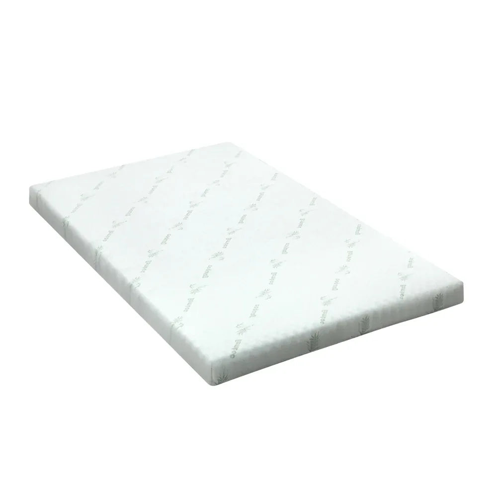 Giselle Bedding Memory Foam Mattress Topper Cool Gel 5cm King Single - Mekamart Australia