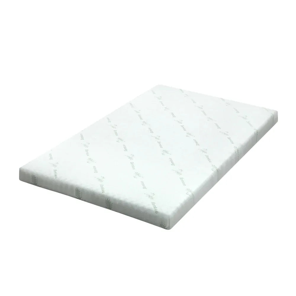 Giselle Bedding Memory Foam Mattress Topper Cool Gel 5cm King Single - Mekamart Australia