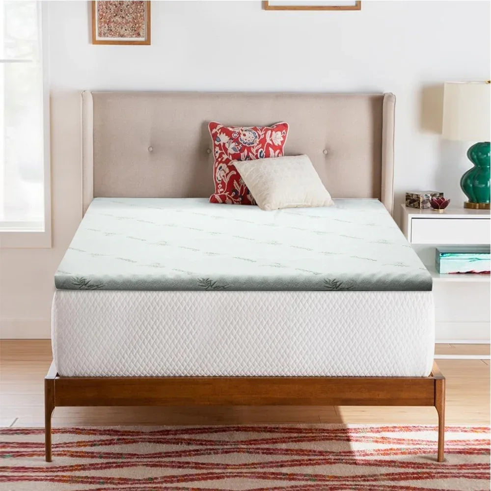 Giselle Bedding Memory Foam Mattress Topper Cool Gel 5cm Single - Mekamart Australia
