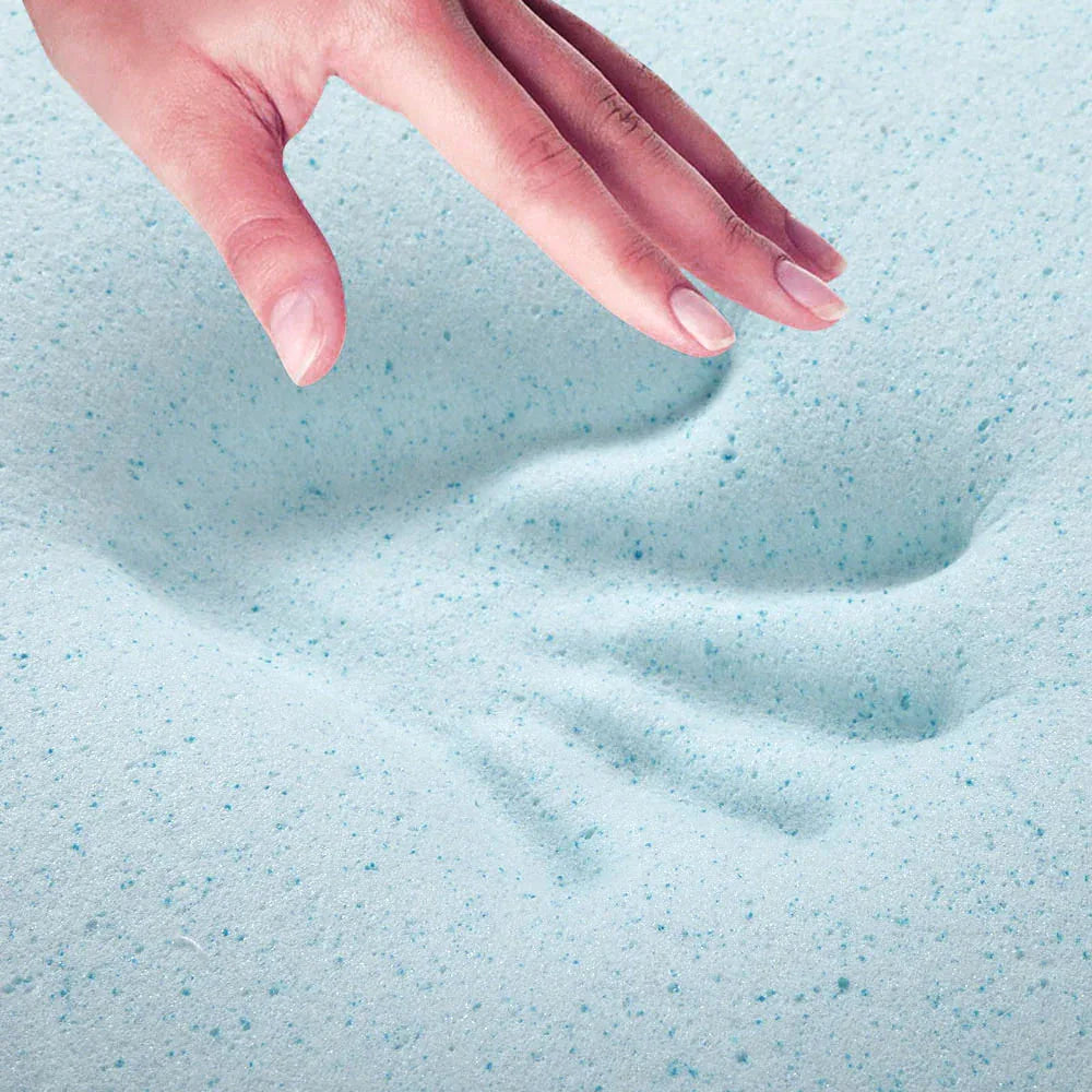Giselle Bedding Memory Foam Mattress Topper Cool Gel 5cm Single - Mekamart Australia