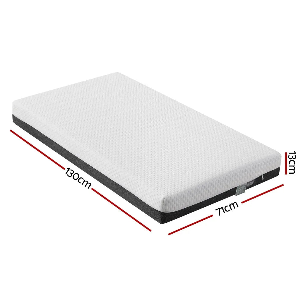 13cm Giselle Baby Cot Mattress Gel Foam - Mekamart Australia
